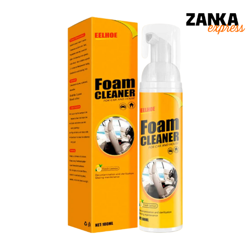 Spray de Espuma Mágica pra Limpeza Profunda - Foam Cleaner™: Seu Carro Novo e Sem Manchas + BRINDE EXCLUSIVO